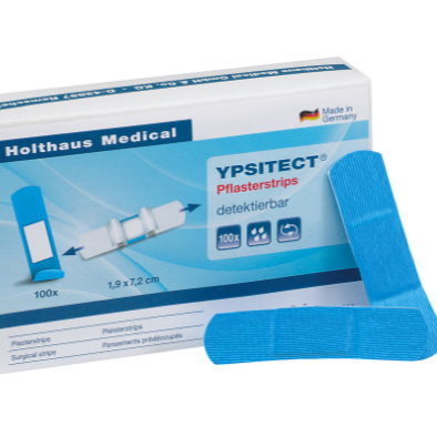 Ypsitect plaster strips, water-repellent detectable 100 pieces 