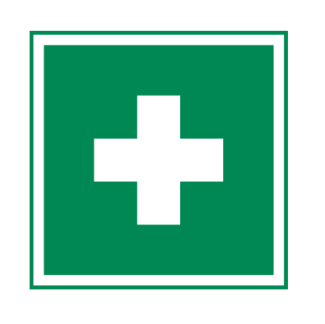 Panneau de premiers secours